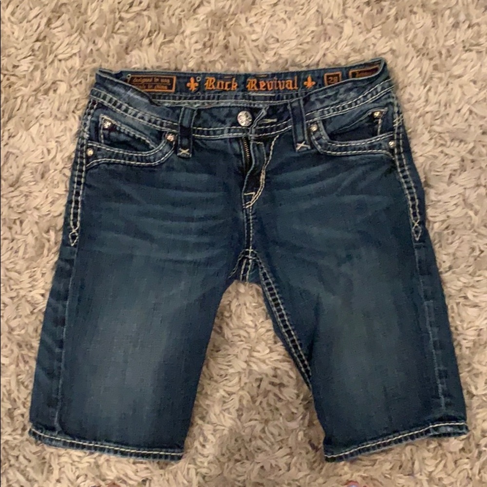 Rock Revival Johanna Bermuda shorts